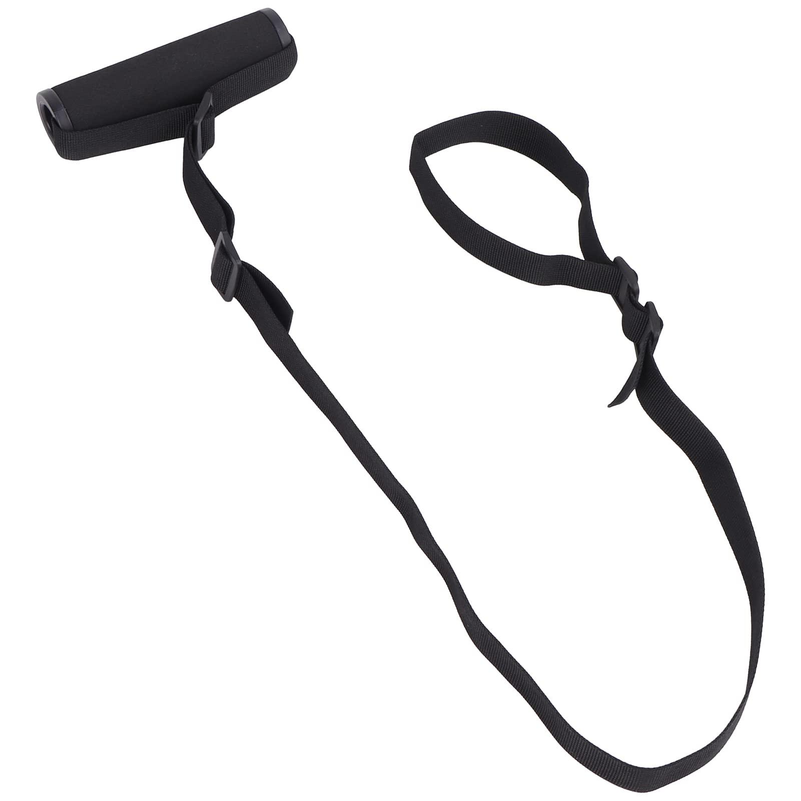 CABE Long leg raiser, comfortable grip, high strength leg raiser, sponge grip, nylon material, multifunctional gait training,