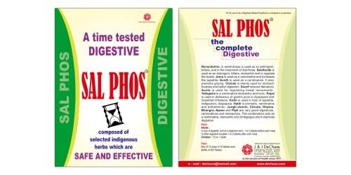 J & J DECHANE J & J DeChane - SalPhos 10 x 10 Tablets - Pack of 3