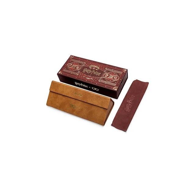 Lenskart Studio Lenskart Studio | Harry Potter | Red Full Rim Round Zero Power Bluecut & Antiglare Computer Eyeglasses For Eye Protection And Strain | Men & Women | Medium | LK E17104