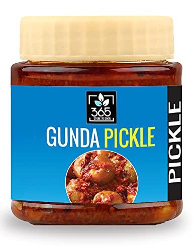 365 STORE TO DOOR 365 STORE TO DOOR Gunda Pickle, 500 g | Achaar | Chutney | Homemade, No Preservatives, No Oil | 100% Pure & Hygiene | Ready to Eat