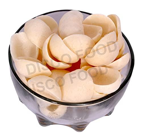 Disco Food Products Disco Food Products soya katori cups - Healthy Fiber Gluten Free Plain Soya Katori (Each - 200g) Namkeen & Evening Party Munch Anytime Crunchy Katori Snack Pack of 2 (Combo Pack - 400g)