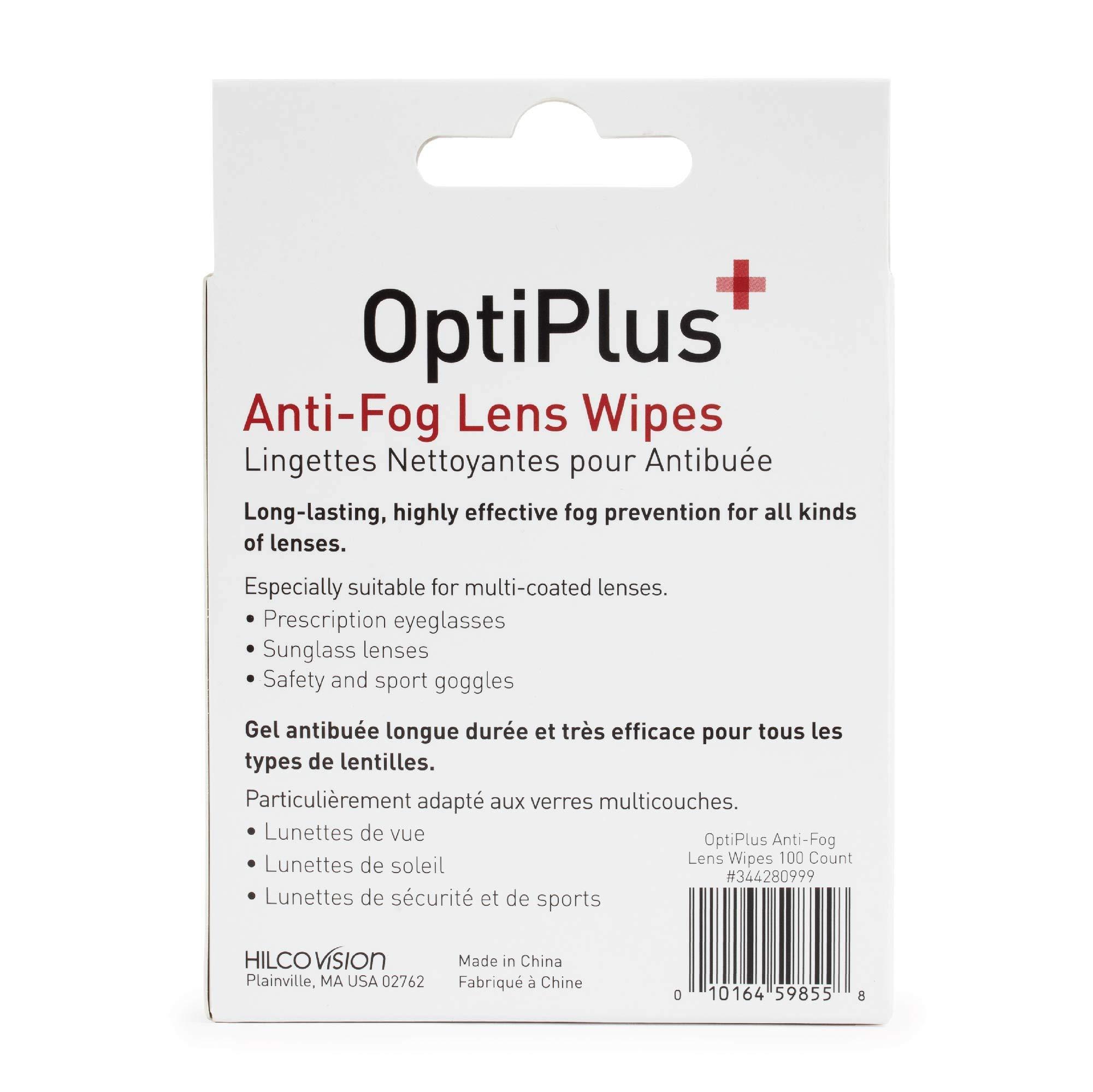OptiPlus OptiPlus Anti Fog Lens Wipes