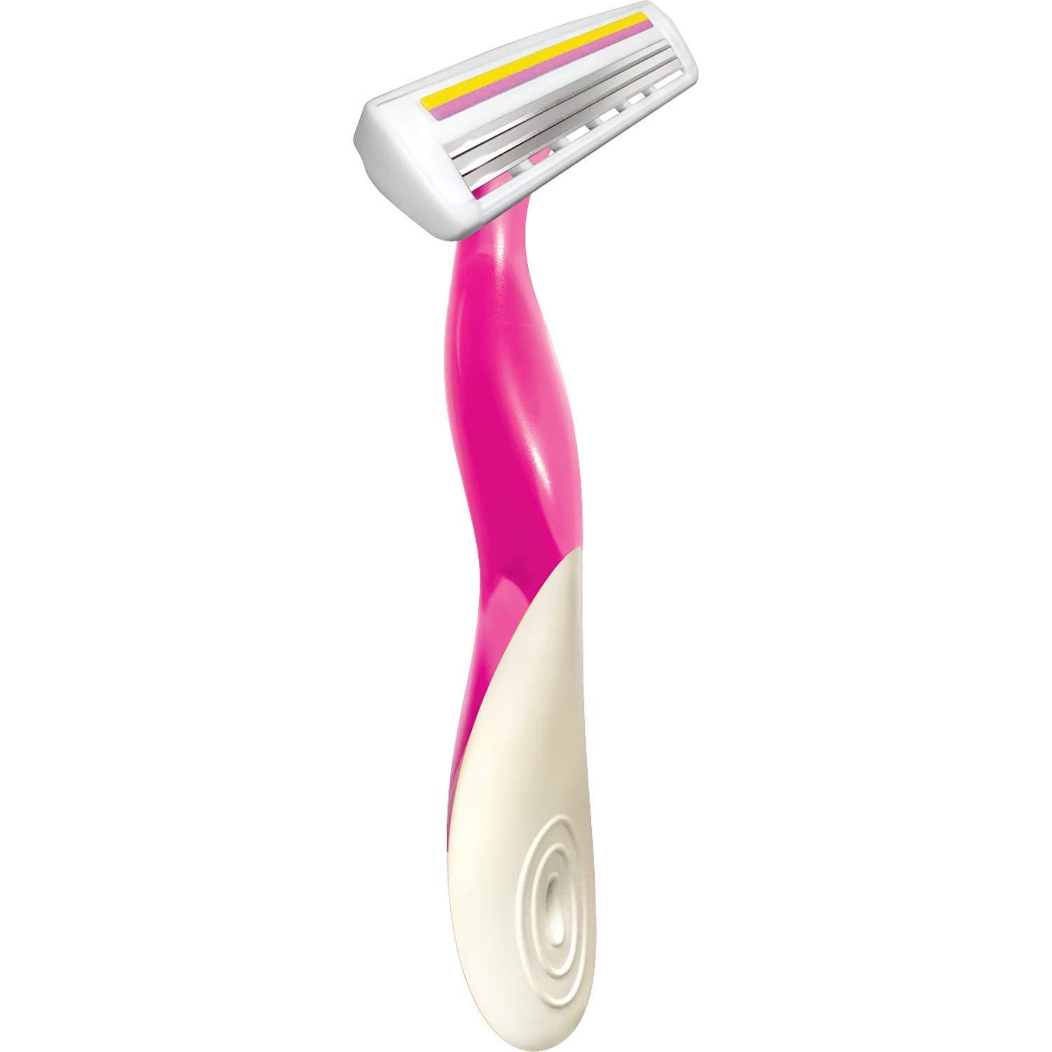 BIC Bic Soleil Twilight, Triple Blade Disposable Shavers for Women 4 ea (Pack of 3)