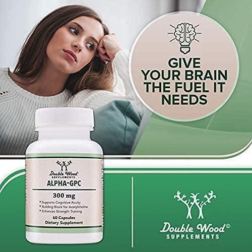ATHINIKA NUTRITION ATHINIKA NUTRITION Alpha Gpc Choline Brain Supplement Capsule For Acetylcholine (60 Count, Servings) Advanced Memory Formula, Focus & Brain Support Supplement, Focus Supplement