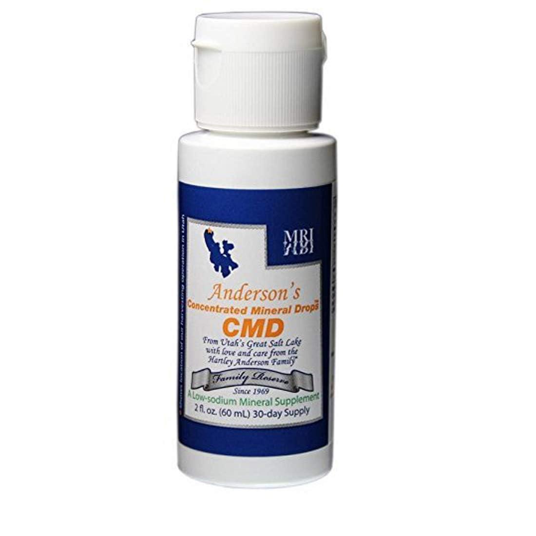 Generic CMD Anderson Concentrated Mineral Drops, 60ml in Each Pack (Pack of 1)