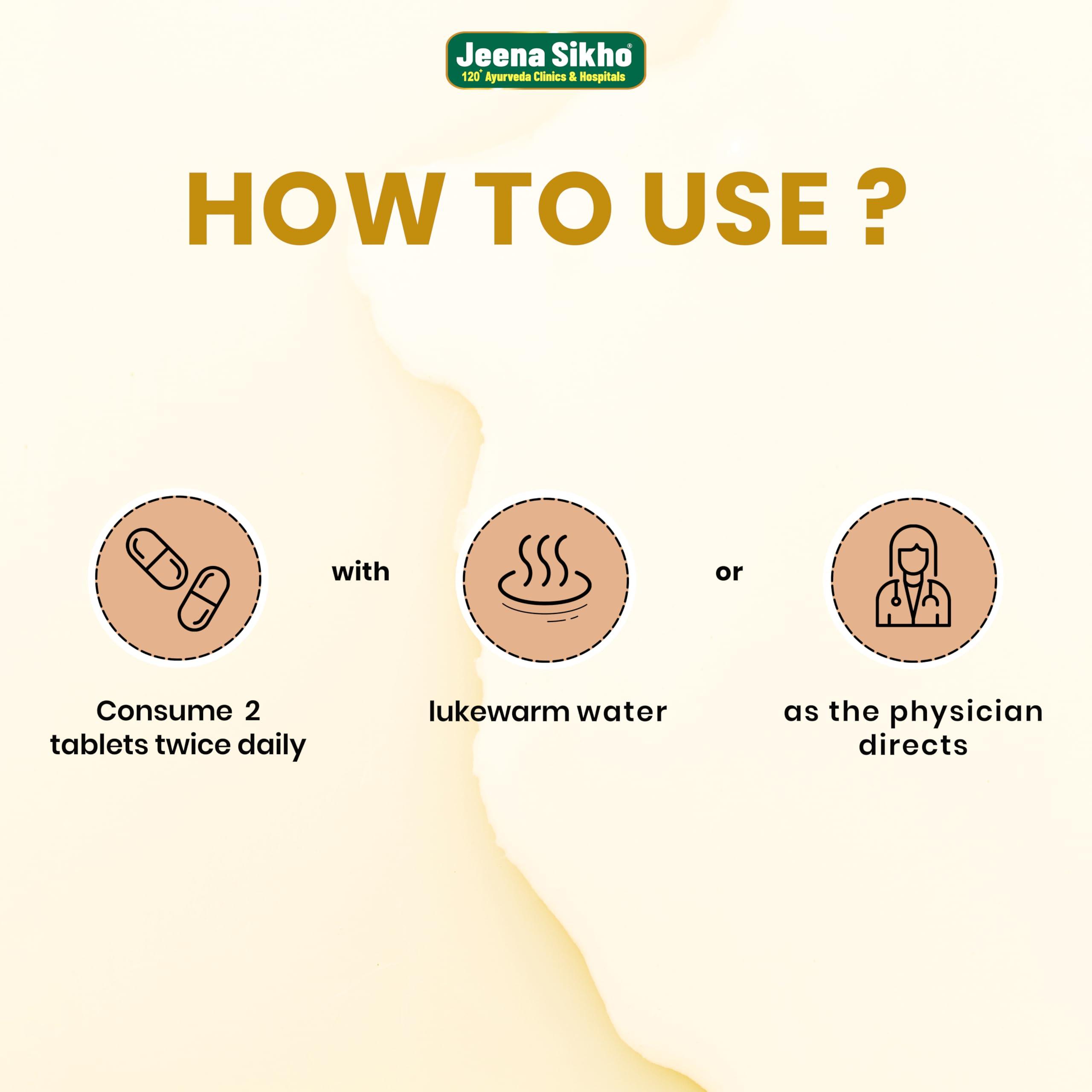 Jeena Sikho Jeena Sikho Vitiligo Tablets | Herbal Skin Discoloration Supplement | Naturally Blended With Neem Chal, Annantmool, And Haldi | Ayurvedic Multivitamin For Skincare, 60 Tablets