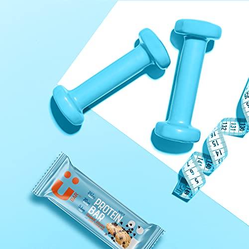 U bar U bar 20 Grams Protein Bar Assorted Flavor |Gluten Free Nutrition Bars, Breakfast Protein Bar for Healthy Diet Healthy Snacks with Whey Protein Guilt Free Snacking-4Pcs
