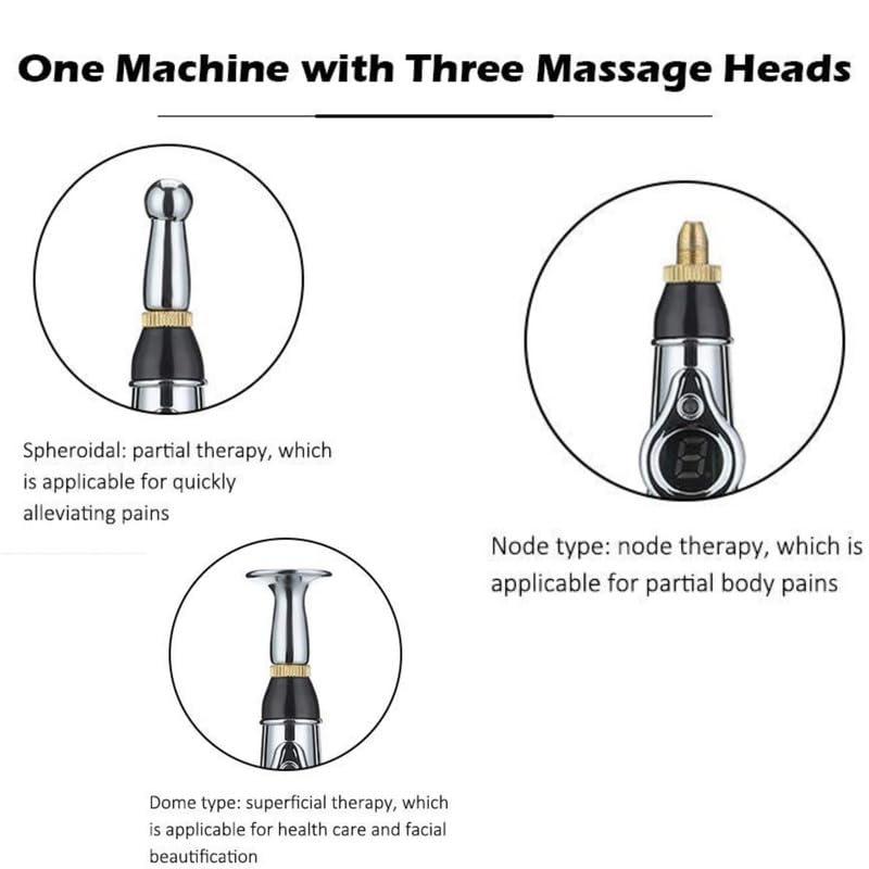 Exxelo Exxelo Electronic Acupuncture Pen, Electric s Laser Acupuncture Machine Magnet Therapy Instrument Energy Pen Massager Relief Pain Tools_M33