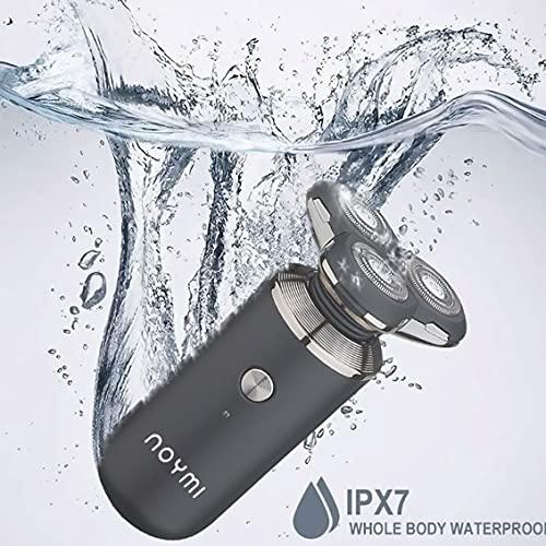 NOYMI Noymi 3 in 1 Shaving Machine | Beard Trimmer for men with Waterproof IPX7 technology | Fast Charging with 90 Mins Continuous Use (Shaver + Trimmer)
