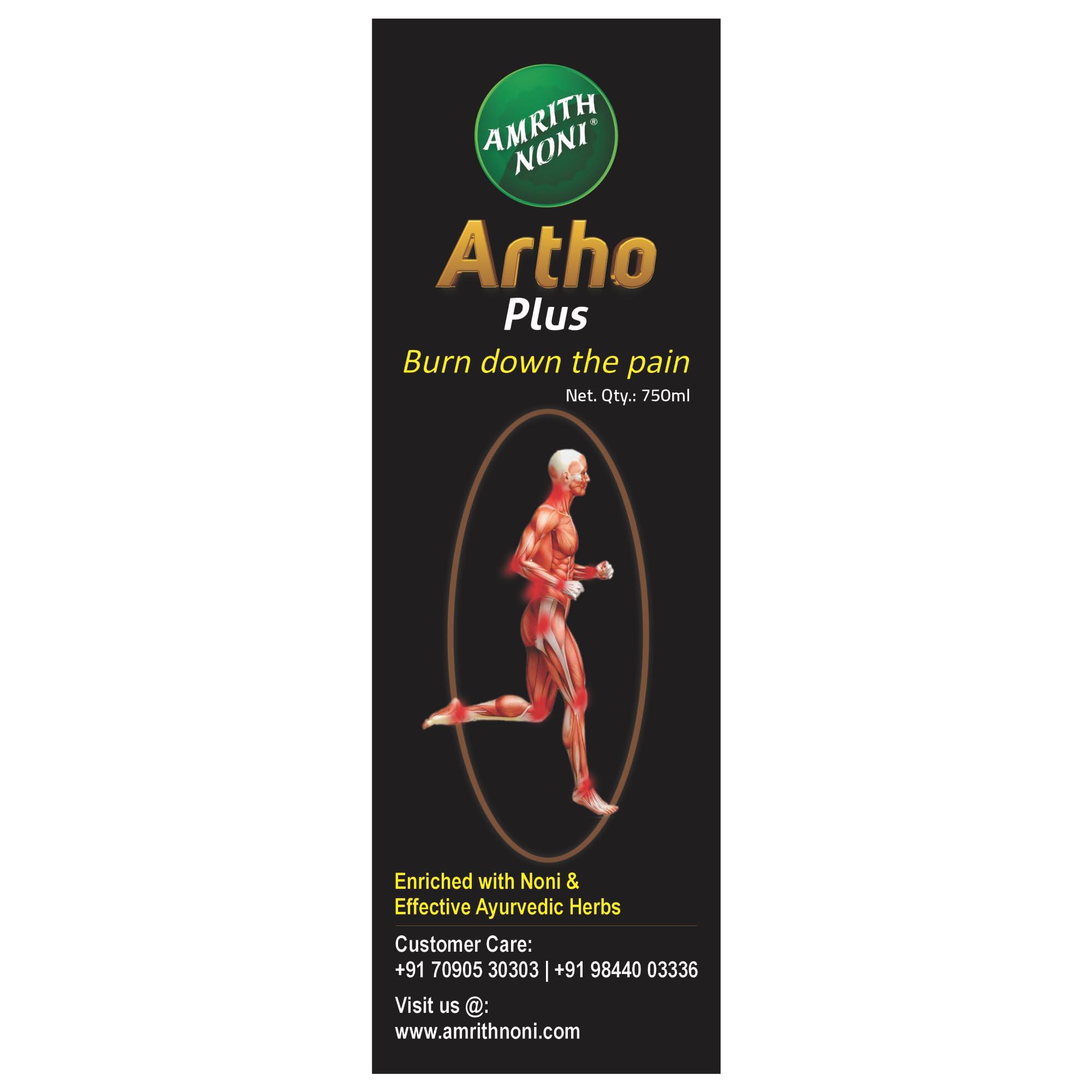 Amrith Noni Amrith Noni Gastrine 150ml & Artho Plus 750ml - Harness the Power of Nature for Digestion & Joints