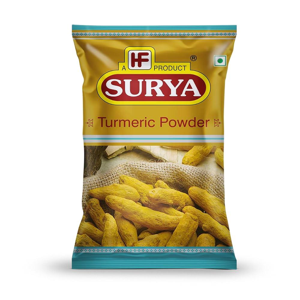 Surya Surya 100gm Turmeric (Haldi) Powder |pasupu podi |Natural |No Added Colours, No Preservatives
