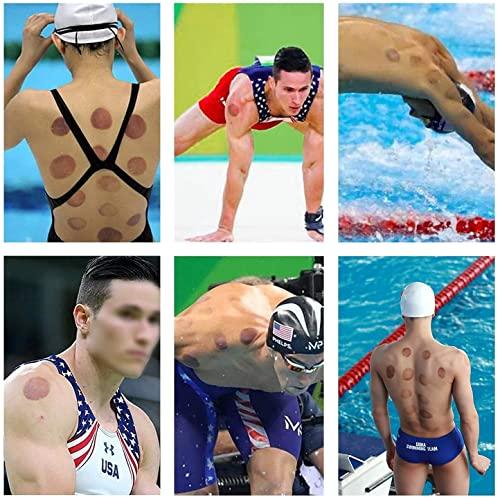 Generic Hijama 12 Cupping Cups Bio Magnetic Traditional Chinese Therapy Cupping Set Household Pull Out Vacuum Cupping Kit/Chinese Massage Medical Cupping Set Suction Acupuncture with Extension Tube