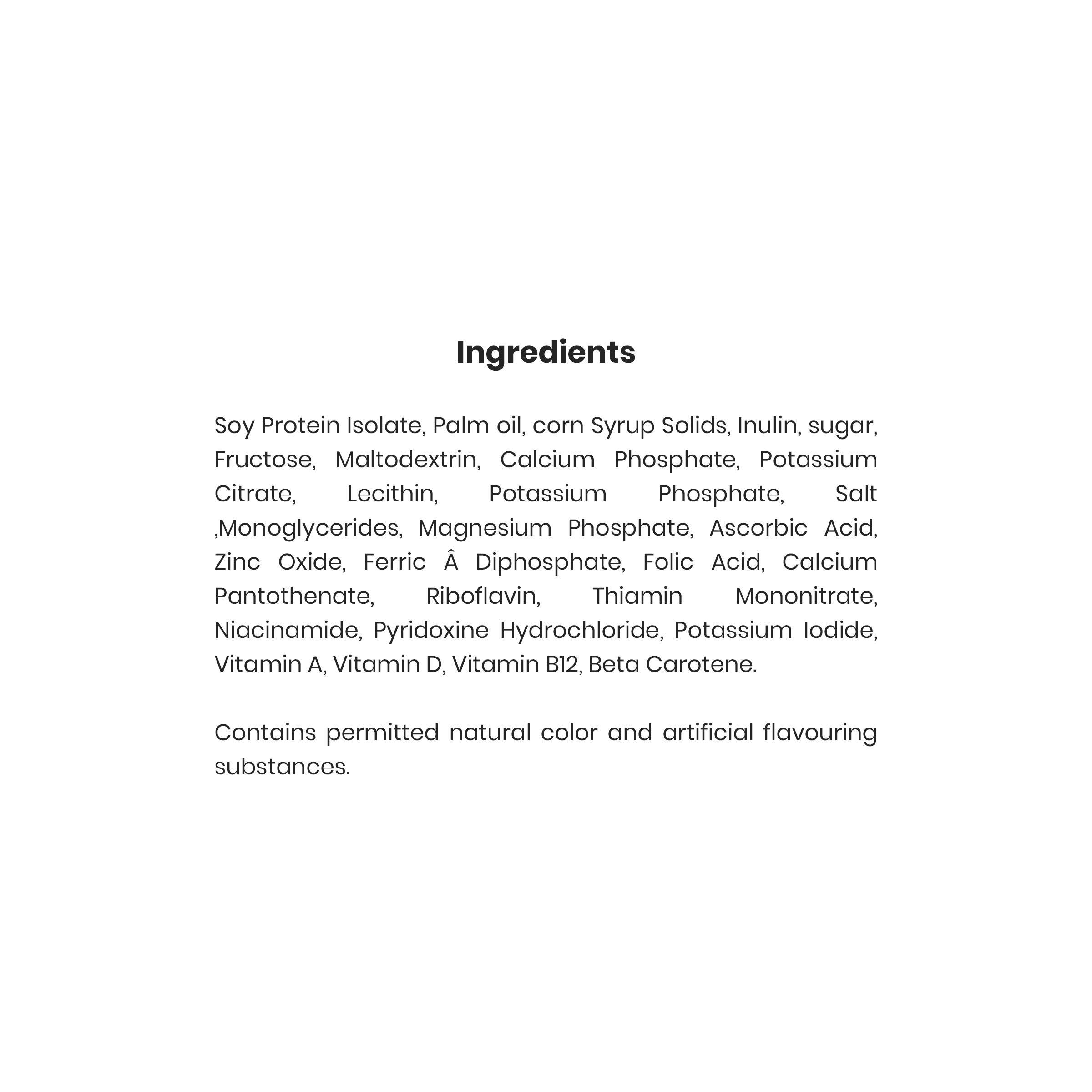 Soyvita Soyvita Lactose-free Instant Enriched Soy Beverage Powder (Dietary Fibre Regular, 500gm)