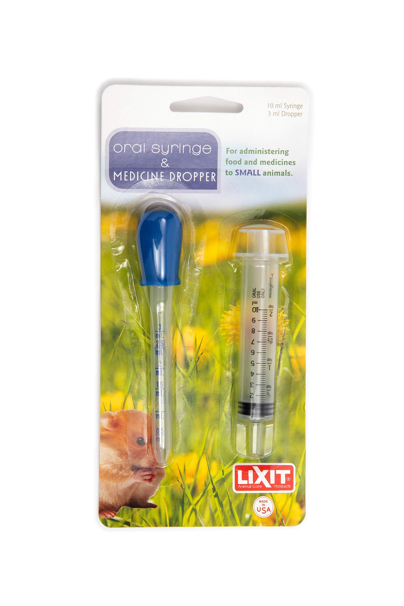 Lixit Lixit Oral Syringe and Medicine Dropper, 3ml/10ml