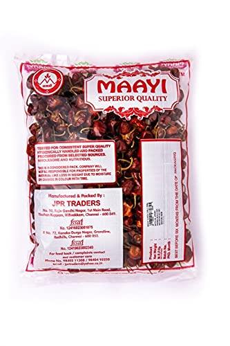 MAAYI MAAYI Dry Red Gundu Chilli / Natural Gundu Red Chillies 500gm (1000gm)