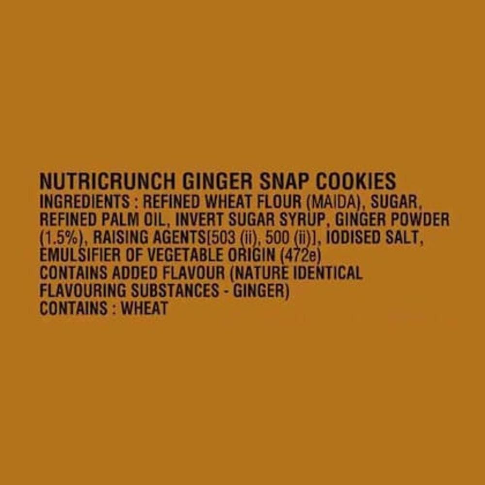 Parle Parle Nutricrunch Real Ginger Snap Cookies, 300.24g