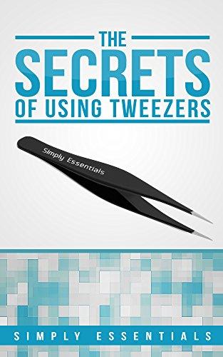 Simply Essentials Tweezers for Ingrown Hair Sparkles with Purple CASE ?5.0 Out of Five Stars? Free Ebook - Professional Surgical Instrument Quality - Precision Calibrated Aligned Steel Ends