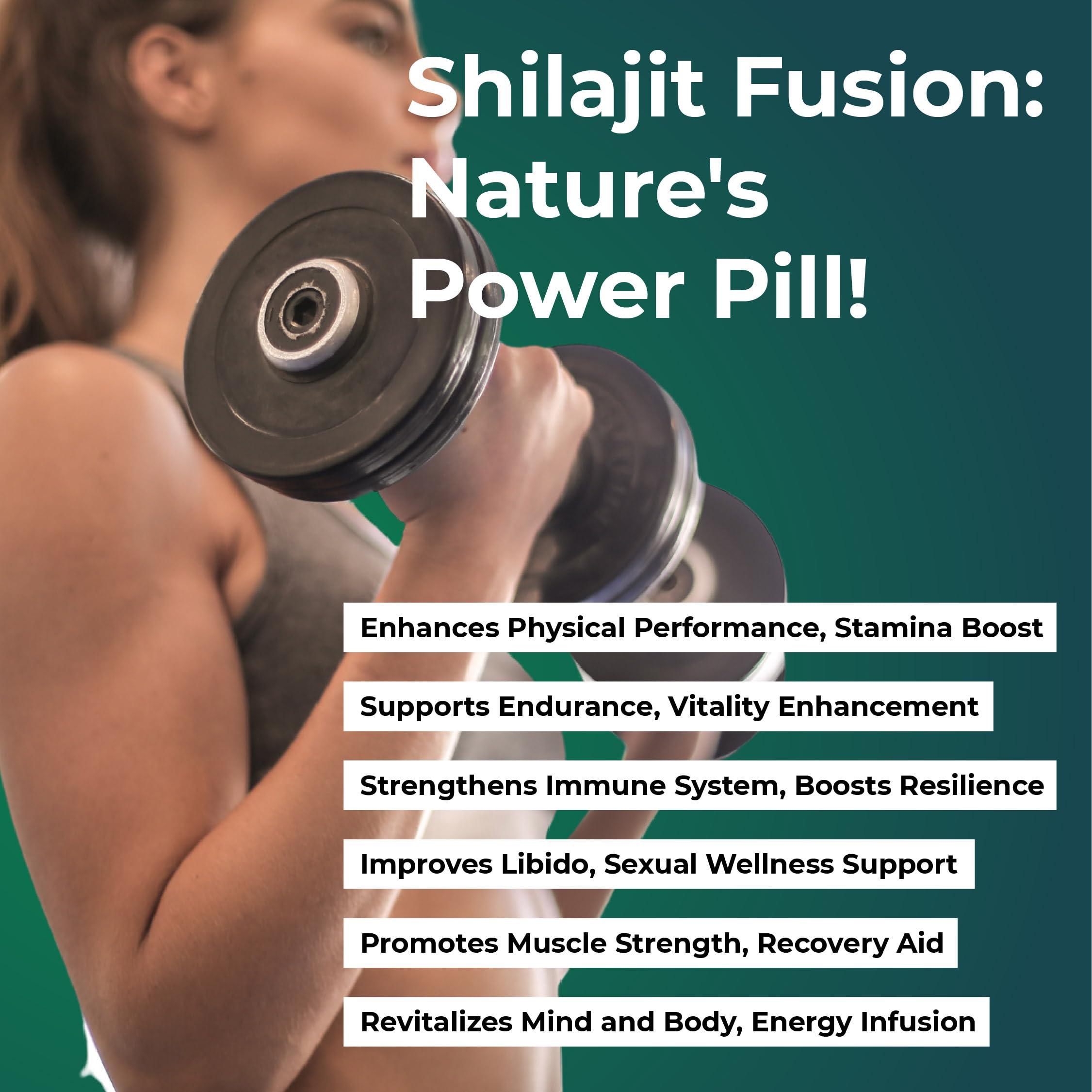 NEA Nea Ayurvedic Himalayan Shilajit Effervescent with Ashwagandha, Safed Musli & Gokhru | 2 Bottles of 15 Tablets Each