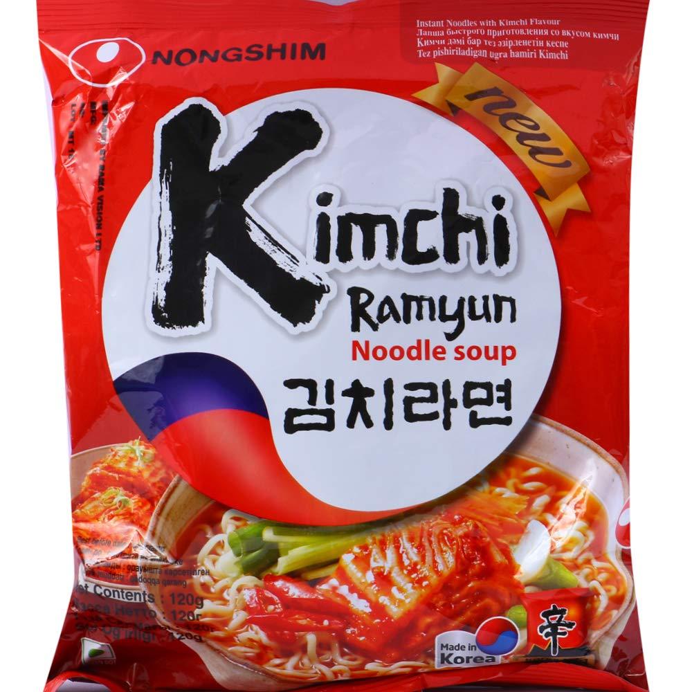 Nongshim Nongshim Nong Shim Kimchi Ramyun Noodle Soup - Hot & Spicy, 120g
