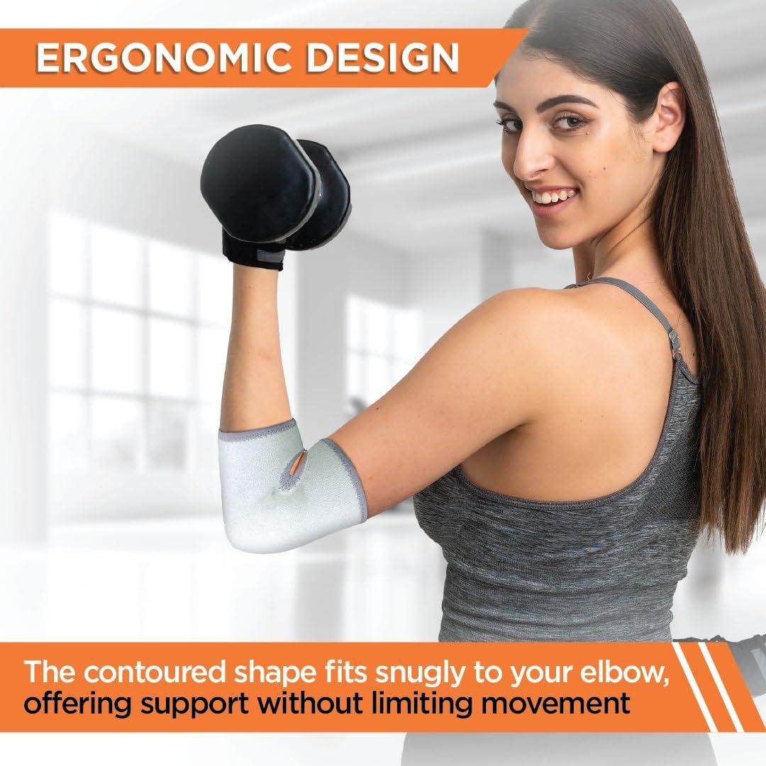 Vissco Vissco Neoprene Elbow Support With Velcro Strap - Xxl