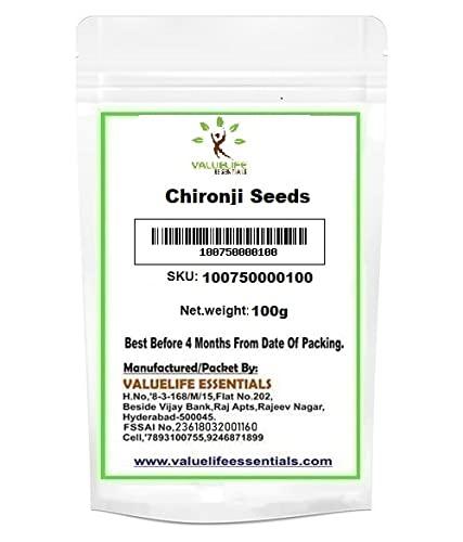 Value Life Valuelife Chironji Seeds (Almondette Kernel Seeds) (100g)