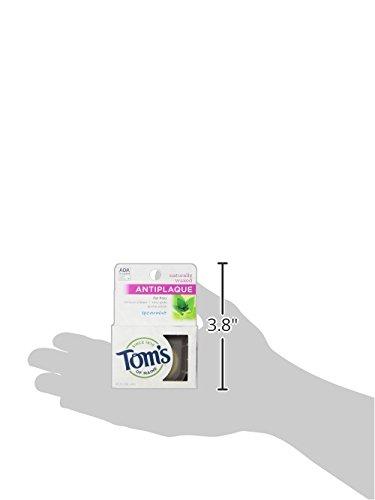 Tom's of Maine Tom\'s of Maine Naturally Waxed Antiplaque Flat Floss Toothpastes