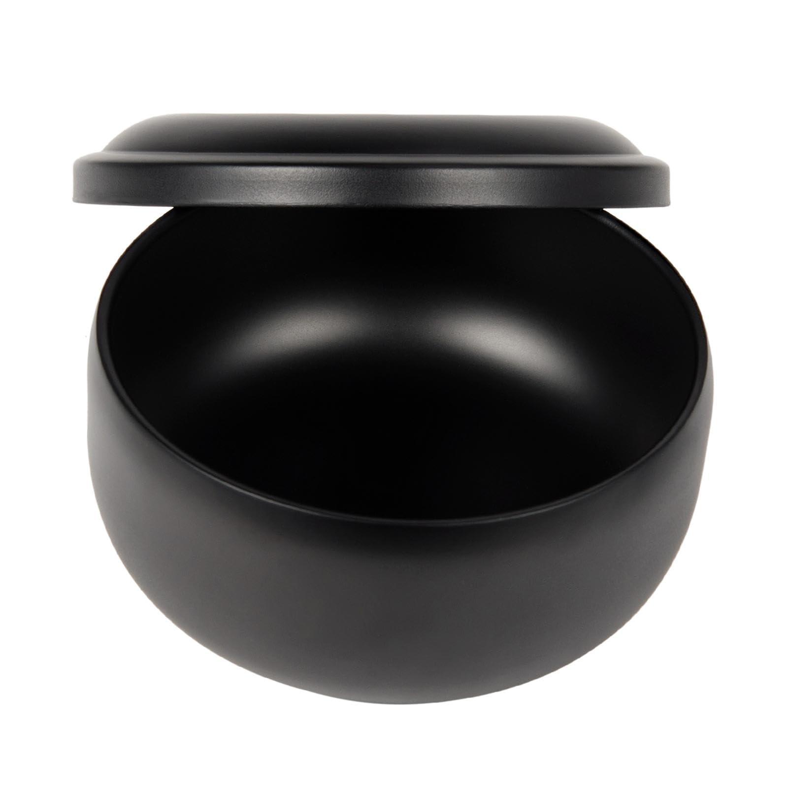 Bnf BNF Stainless Steel Shaving Bowl with Lid Shaving Mug for Grandfather Father Men YellowHealth & Beauty | Shaving & Hair Removal | Shaving Brushes & Mugs