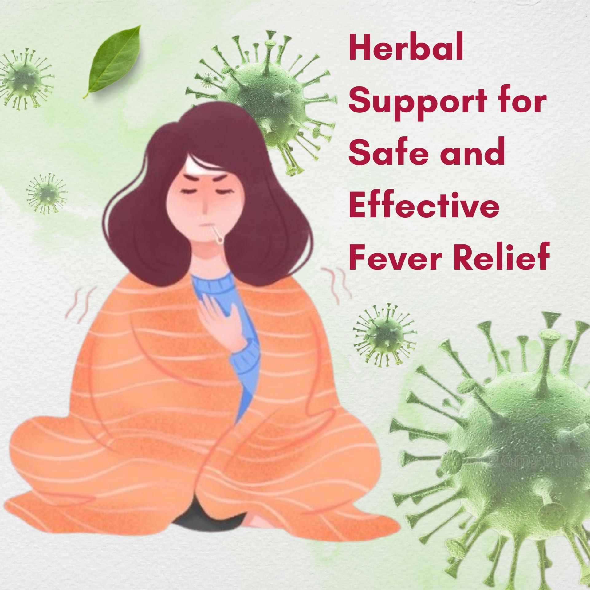 Dr.Vasishth\'s AyuRemedies Dr.Vasishth\'s Chirayata Tablets | Herbal Support for Fever | Natural Immunity Booster | Improves General Well-being | 100% Ayurvedic | 30 Tablets