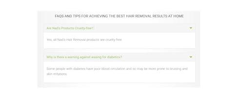 NAD'S NAD\'s 20 Piece Facial Wax Strips by NAD\'S