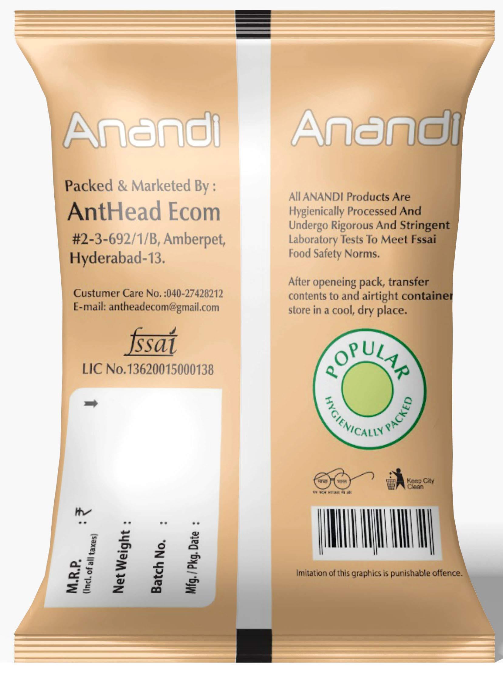 Anandi Anandi® Natural Almond 500gm, Plain Badam , Saboot Badam , Dry Fruit Almonds, Meva