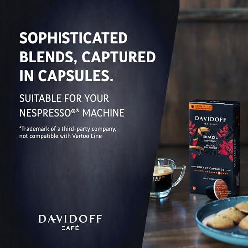 Davidoff Davidoff Origins Brazil Coffee 8/12 Intensity 10x Capsules, 1.94 oz 55 g