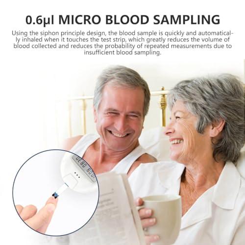 Sinocare SINOCARE SAFE ACCU Blood Glucose Test STRIPS, Box of 100 | Works with SAFE ACCU GLUCOMETER ONLY | Lancets not included | Blood Glucose Monitor Strips, Pack of 100