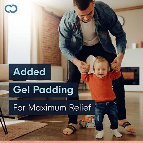 Copper Compression Copper Compression Padded Arch Support - 2 Padded Plantar Fasciitis Sleeves. Guaranteed Highest Copper Arch Supports with Pad. Planter Fasciitis Support Braces for Foot Care, Feet Pain, Flat Arches