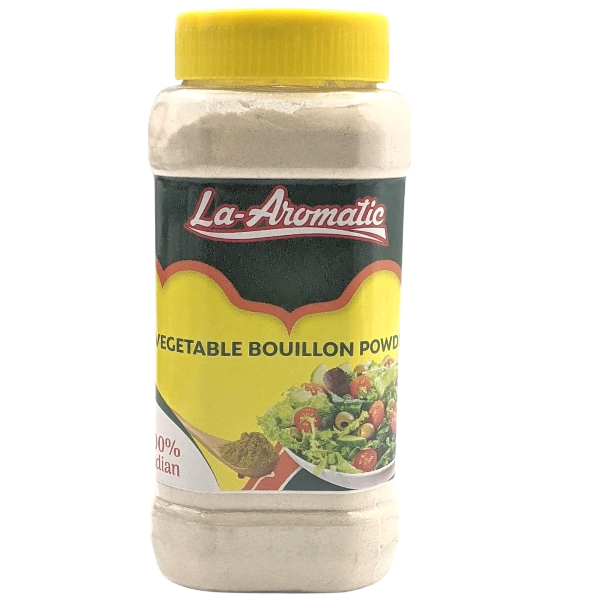 Aromatic La Aromatic Vegetable Bouillon Powder-MSG Free-100% Indian Style-300 Grams/10.5 Oz