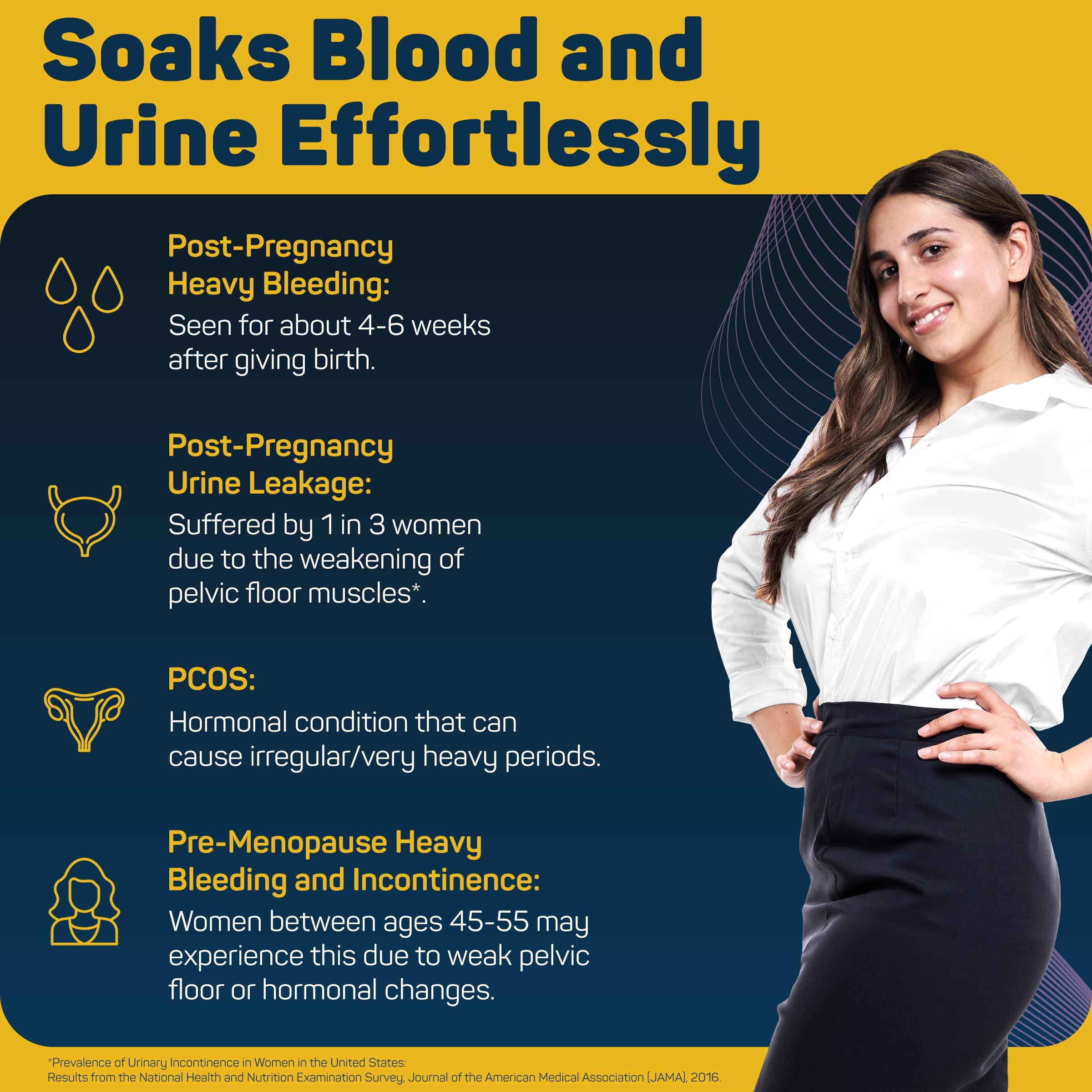 Friends Friends UltraThinz Slim Fit Adult Diapers (Dry Pants) for Women - Large 27 Count - with thin design, peach colour, and anti-rash - Waist Size 30-56 Inch ;76-142 cm