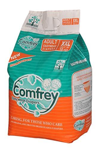 Comfrey Comfrey Adult Pull Ups, XXL Size, 10 Pcs, Waist Size 41"-60" (105-153cm) (Pack of 1)