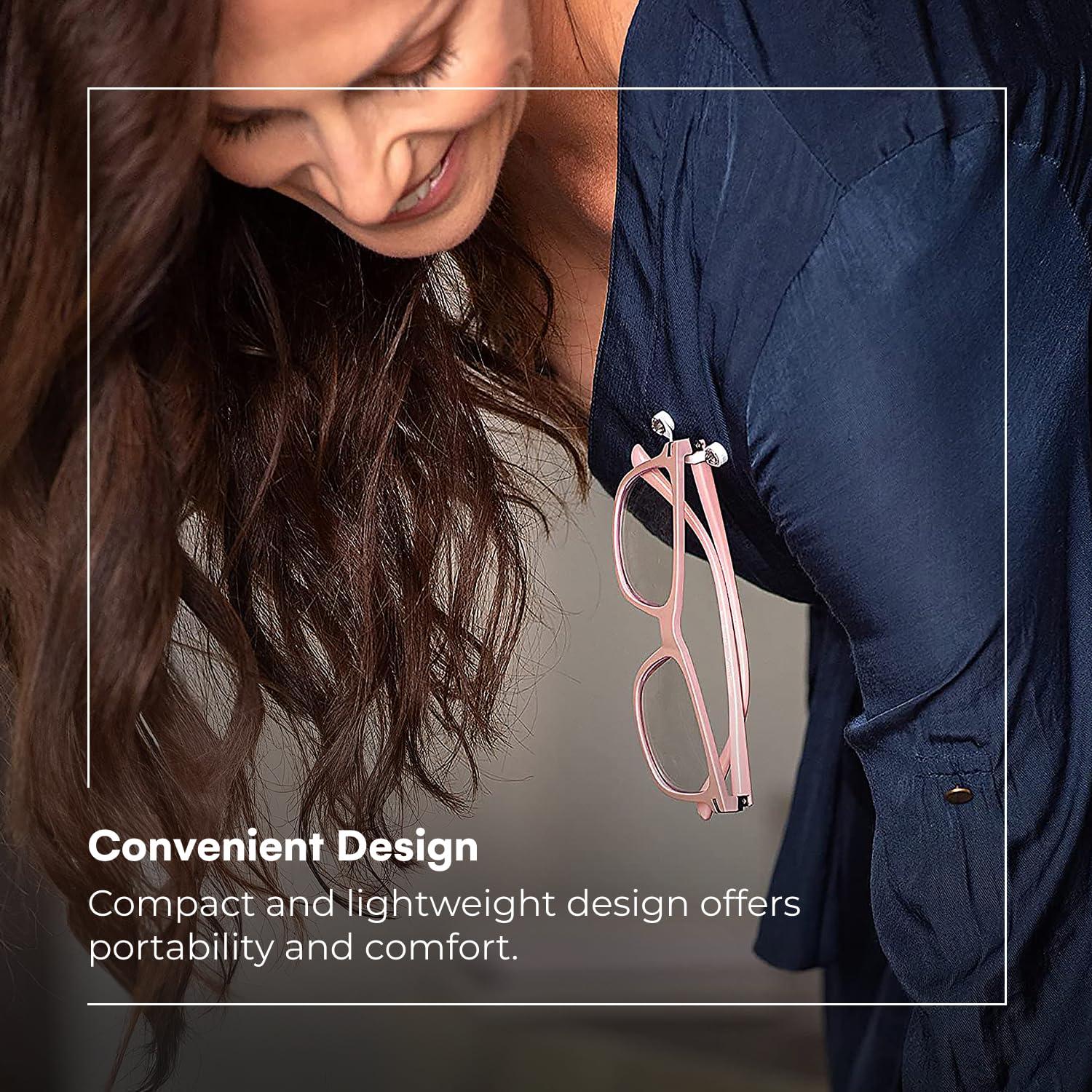 Readerest ReadeREST Original Stainless Steel & Clear Crystal Twin Pack