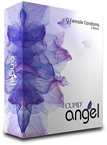 Cupid Cupid Angel Female Condoms (Purple) - Pack of 4
