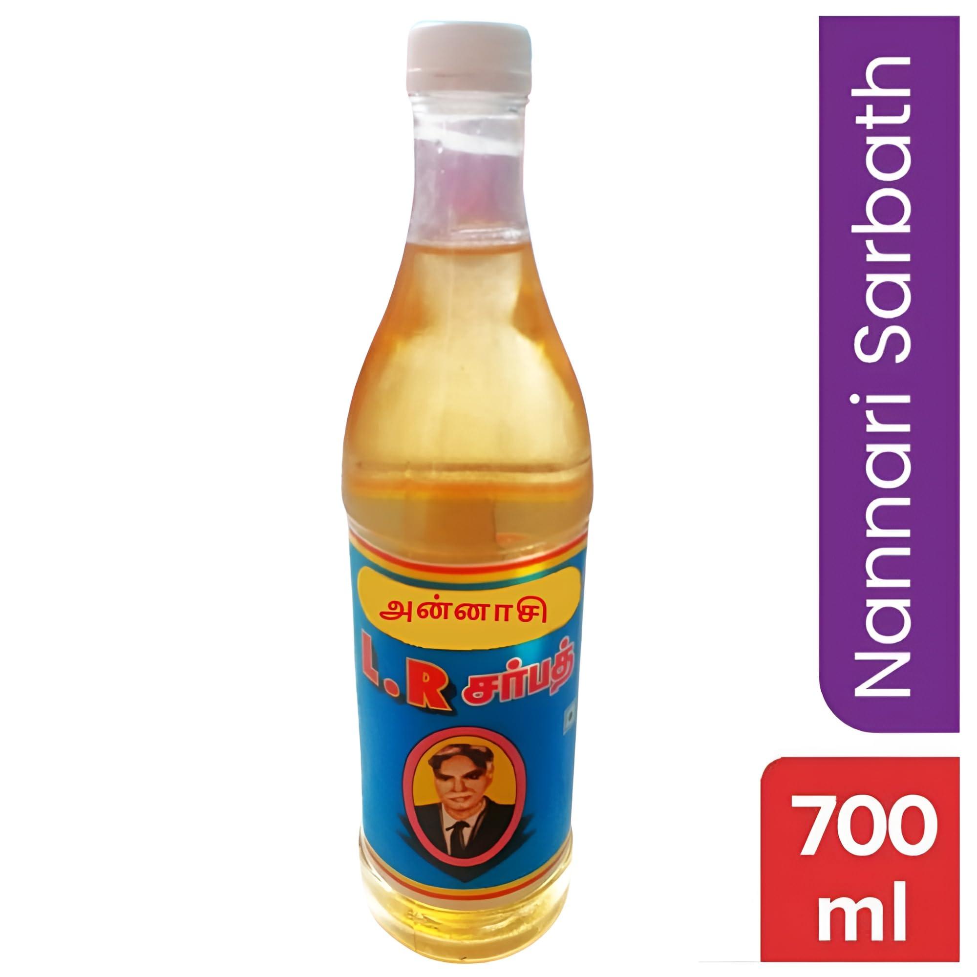 Generic LR Nannari Sharbath 700ml | Natural & Refreshing Cool Drink | Beat the Heat with LR Nanari sarbath (Pineapple Sarbath, 700ml + 700ml + 700ml)