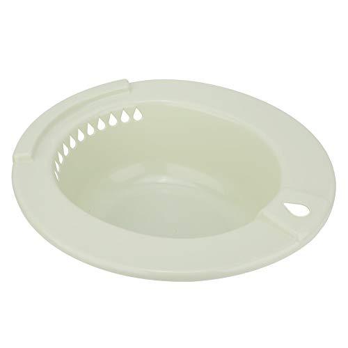 Luroze Edge Thickening Care Basin, Hemmoroid Treatment Sitz Bath, Perineal Hanging Hole Design Postoperative Care Elderly for Hip Cleaning Pregant(Green)