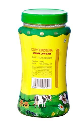 Generic Cow Krishna Agmark Ghee-Pure and Natural Cow Ghee 1 Ltr Jar