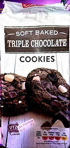 Sondey Sondey Soft Baked Triple Chocolate Cookies, 210g