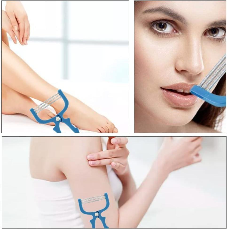 QUIQSHIPP QUIQSHIPP Safe Handheld Face Facial Hair Removal Threading Beauty Epilator Epi Roller Hair Removal Epiroller Epiroller Professional Hair Remover