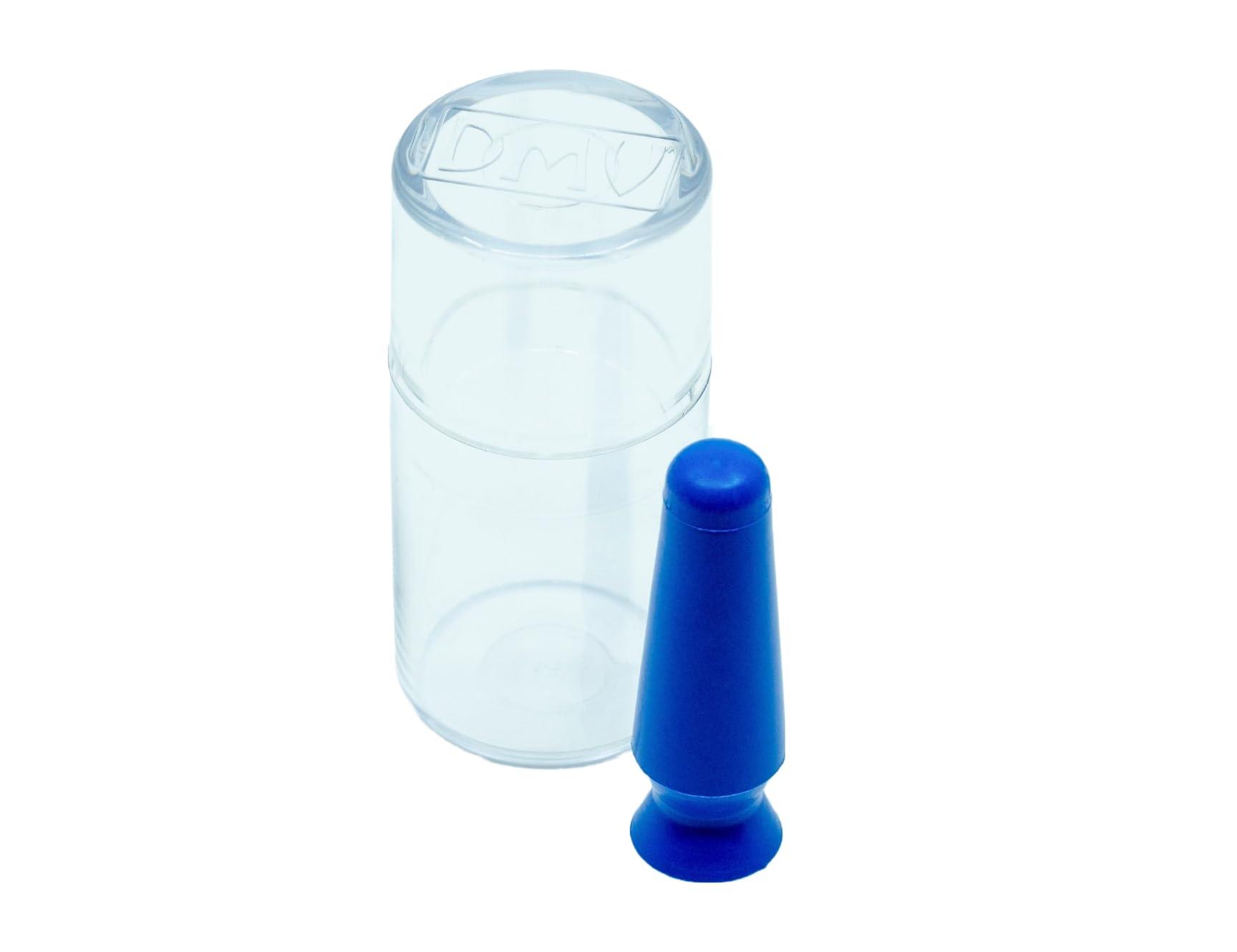 DMV DMV Scleral Cup Large Contact Lens Handler -3 Pack - Inserts and Removes Scleral Contact Lenses and Prosthetic Eyes (Cobalt Blue)