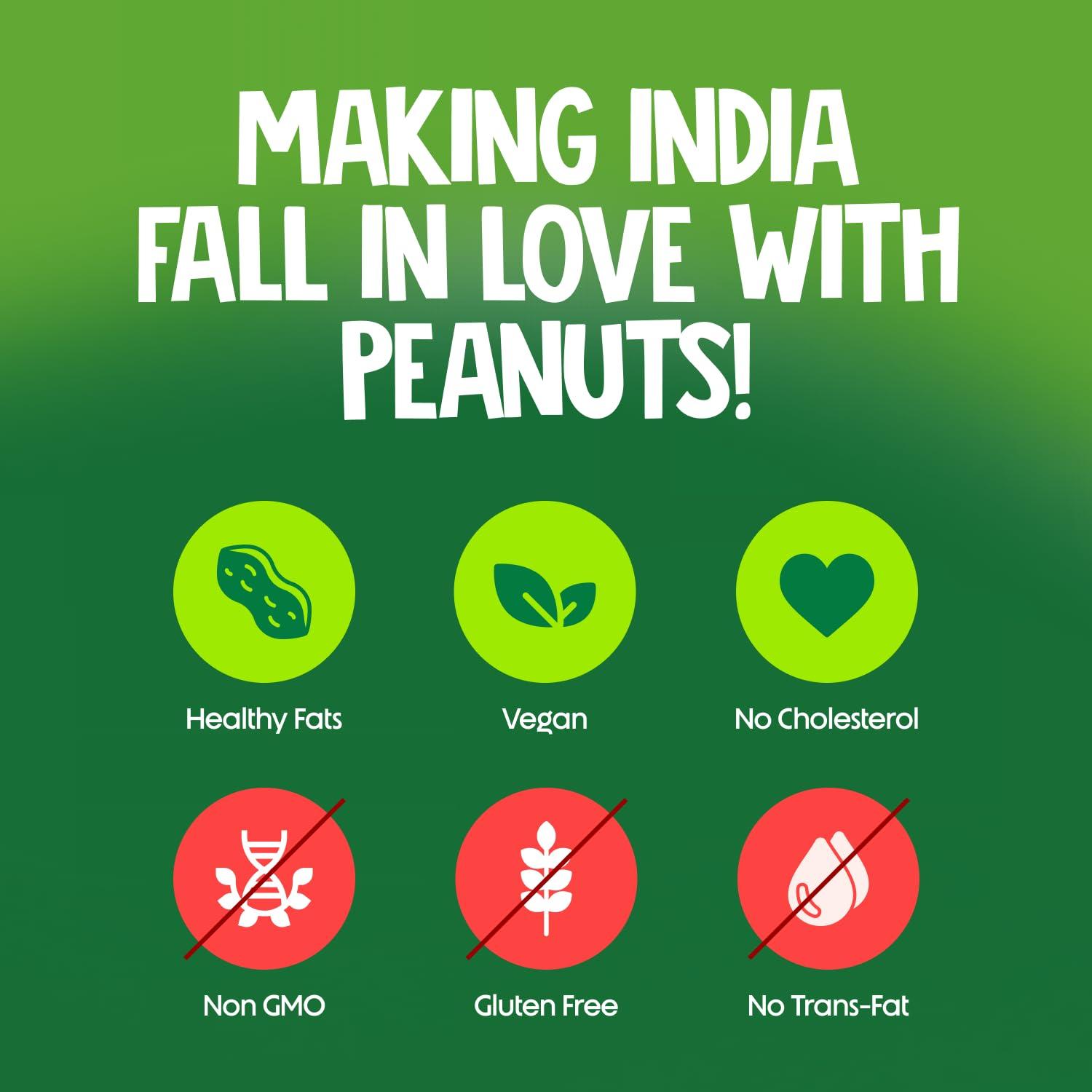 Alpino ALPINO Natural Peanut Butter Smooth 800g - Made with 100% Roasted Peanuts - 30g Protein, No Added Sugar & Salt, non-GMO, Gluten Free, Vegan Plant Based, Unsweetened Peanut Butter Creamy 400g, Pack of 2