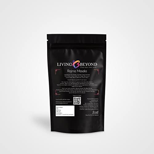 Living Beyond Living Beyond Pre-mixed Whole Spices Sambar Masala & Rajma Masala - (Combo, 100 grams Each)