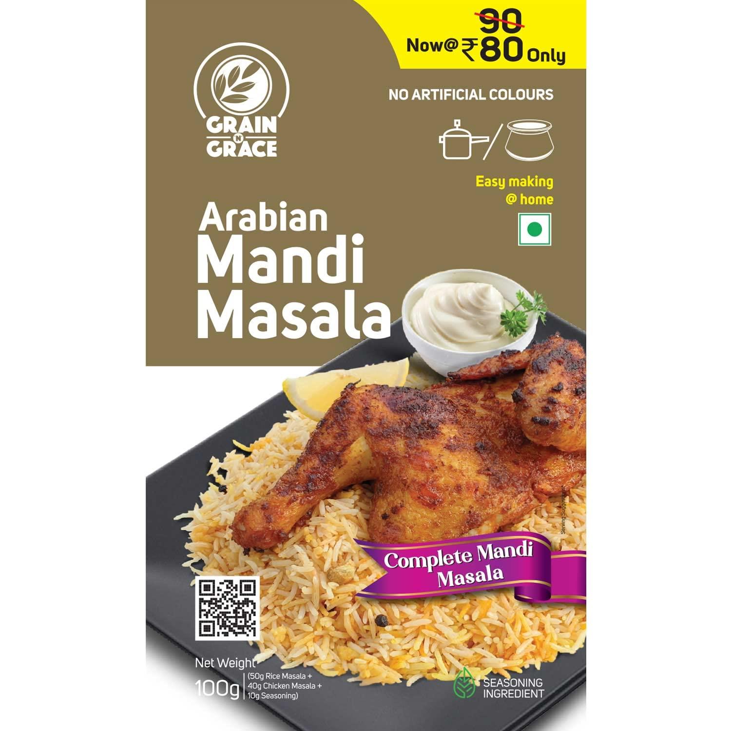 Grain N Grace Grain n Grace Arabian Mandi Masala (100g)