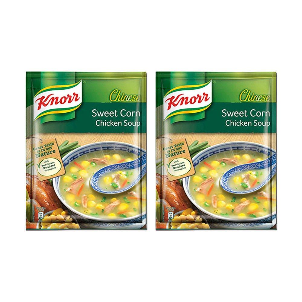 Knorr Knorr Chinese Sweet Corn Chicken Soup, 42g (Pack of 2)
