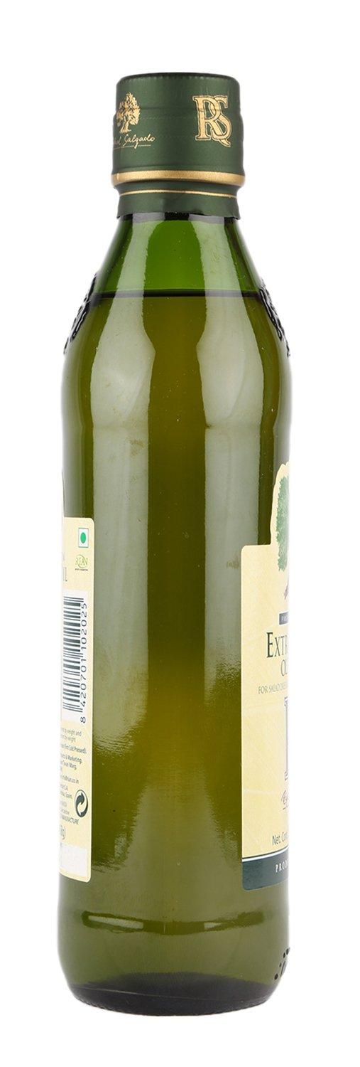 Rafael Salgado RS Rafael Salgado Extra Virgin Olive Oil | First Cold Pressed Oil | Good for Salad Dressing & Flavouring | Zero Cholesterol and Trans Fat | Pet Bottle - 500 ML