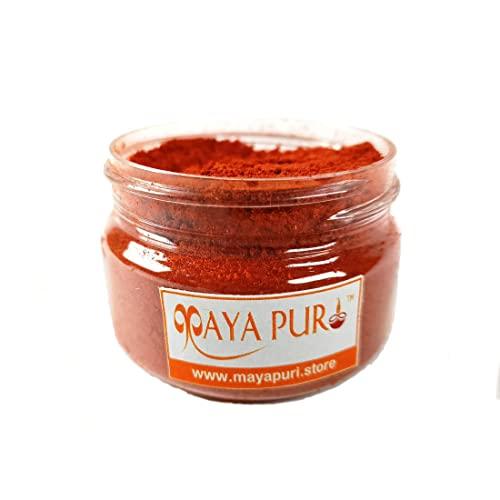 MAYAPURI MAYAPURI Lal Chandan Powder/Rakta Chandan Gura/Red Sandalwood Dust for Puja, Tika/Tilak